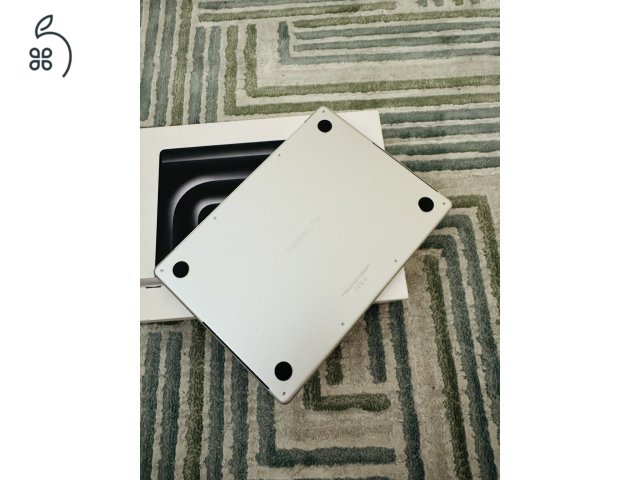 MacBook PRO 14,2” M3 CHIP! 16GB ram 512GB SSD! Magyar! Akku 95%! Silver! 