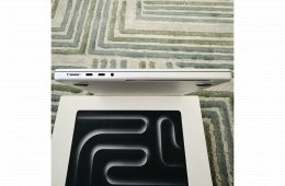 MacBook PRO 14,2” M3 CHIP! 16GB ram 512GB SSD! Magyar! Akku 95%! Silver! 