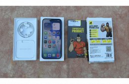 iPhone 15 Pro Max Blue Titanium 256GB karcmentes +4 hónap biztosítással