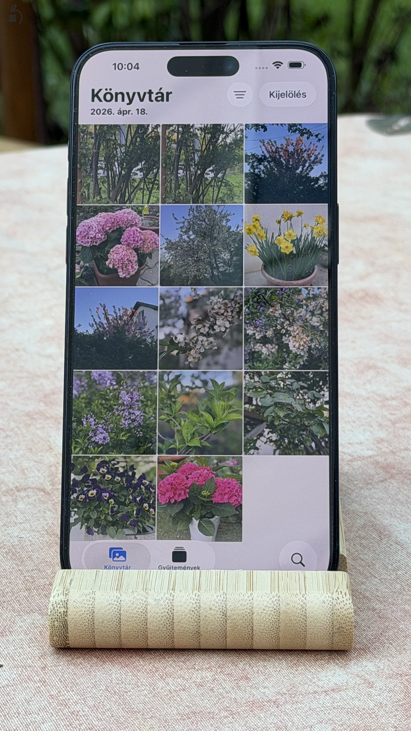 iPhone 15 Pro Max Blue Titanium 256GB karcmentes +4 hónap biztosítással