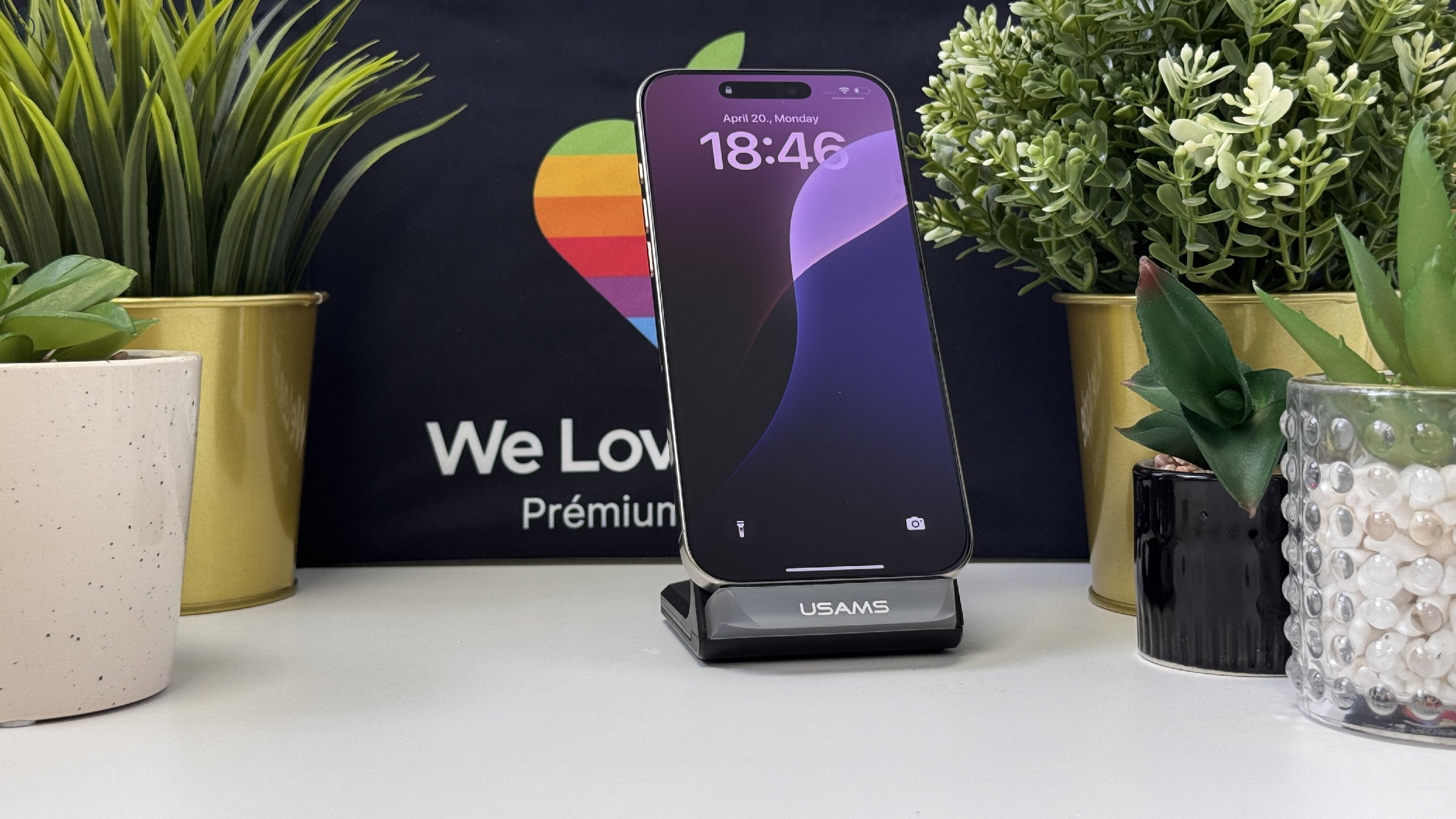 iPhone 16 Pro Max 1TB Natúr Titán, Független - Számla, 1ÉV Garancia