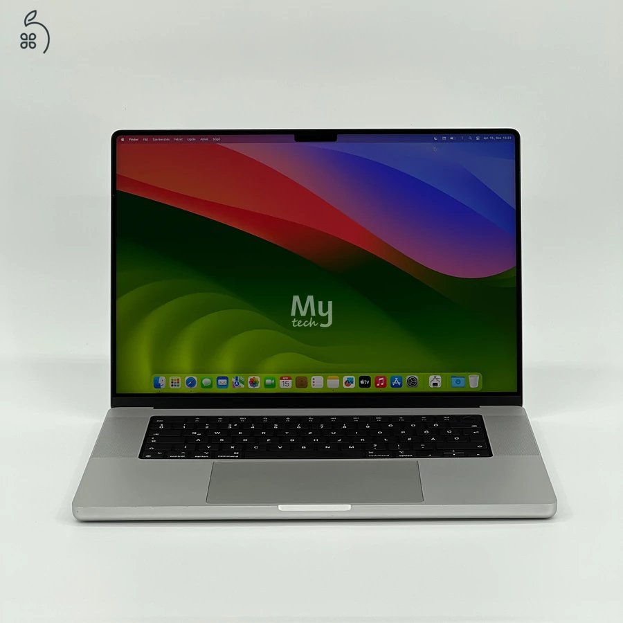 MacBook Pro 16″ 2021, M1 Pro 10 core, 32 GB RAM, 16 core GPU, 512 GB SSD, Silver 27% Áfa, (0437AB)