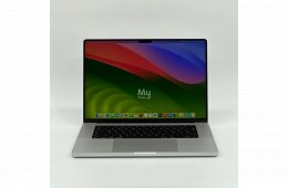 MacBook Pro 16″ 2021, M1 Pro 10 core, 32 GB RAM, 16 core GPU, 512 GB SSD, Silver 27% Áfa, (0437AB)