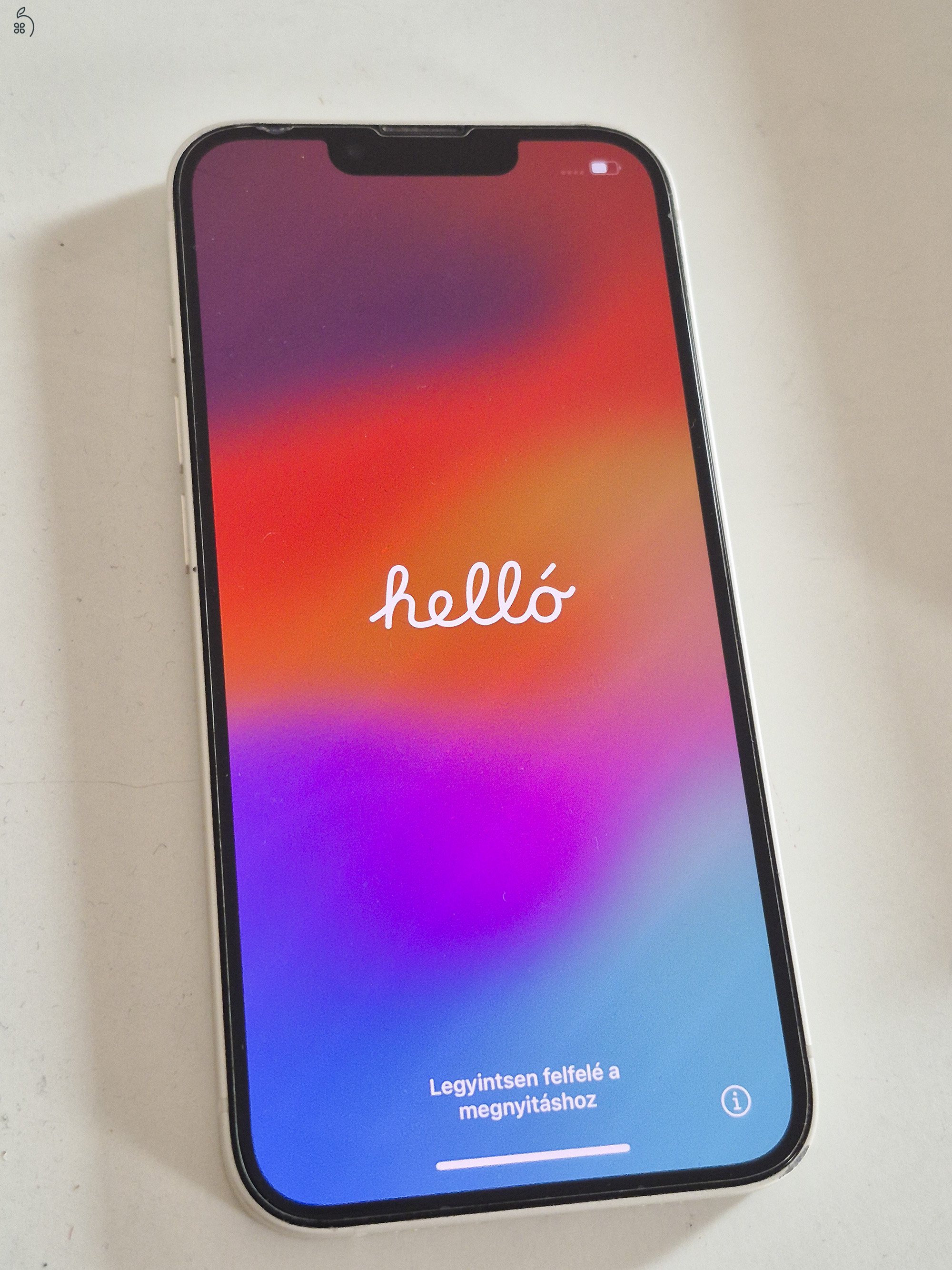 iPhone 13 - 256Gb - Starlight eladó