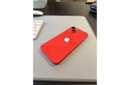iPhone 14 128Gb, Red, független, újszerű állapotban eladó.