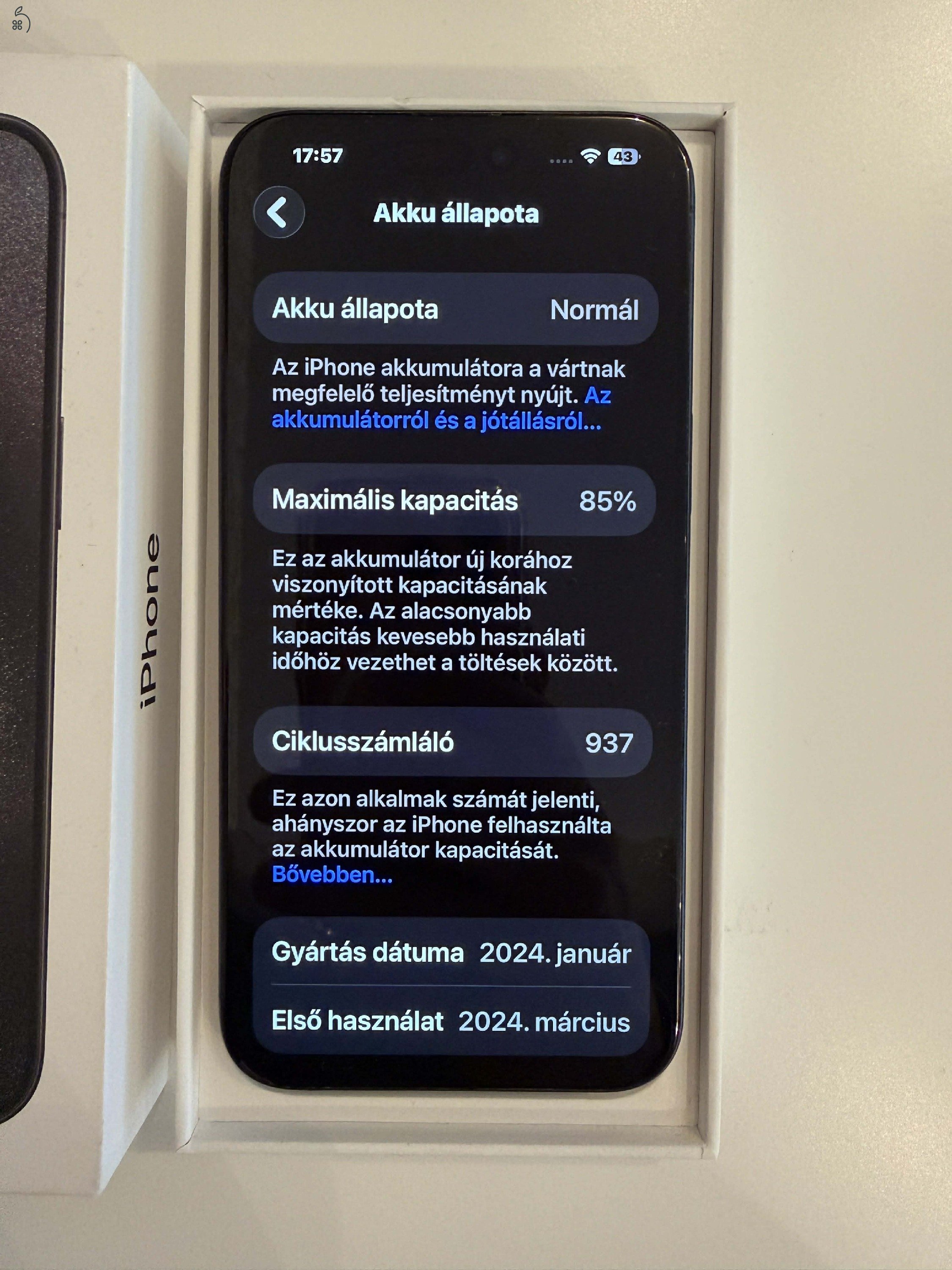 IPhone 15 Pro Max 256GB