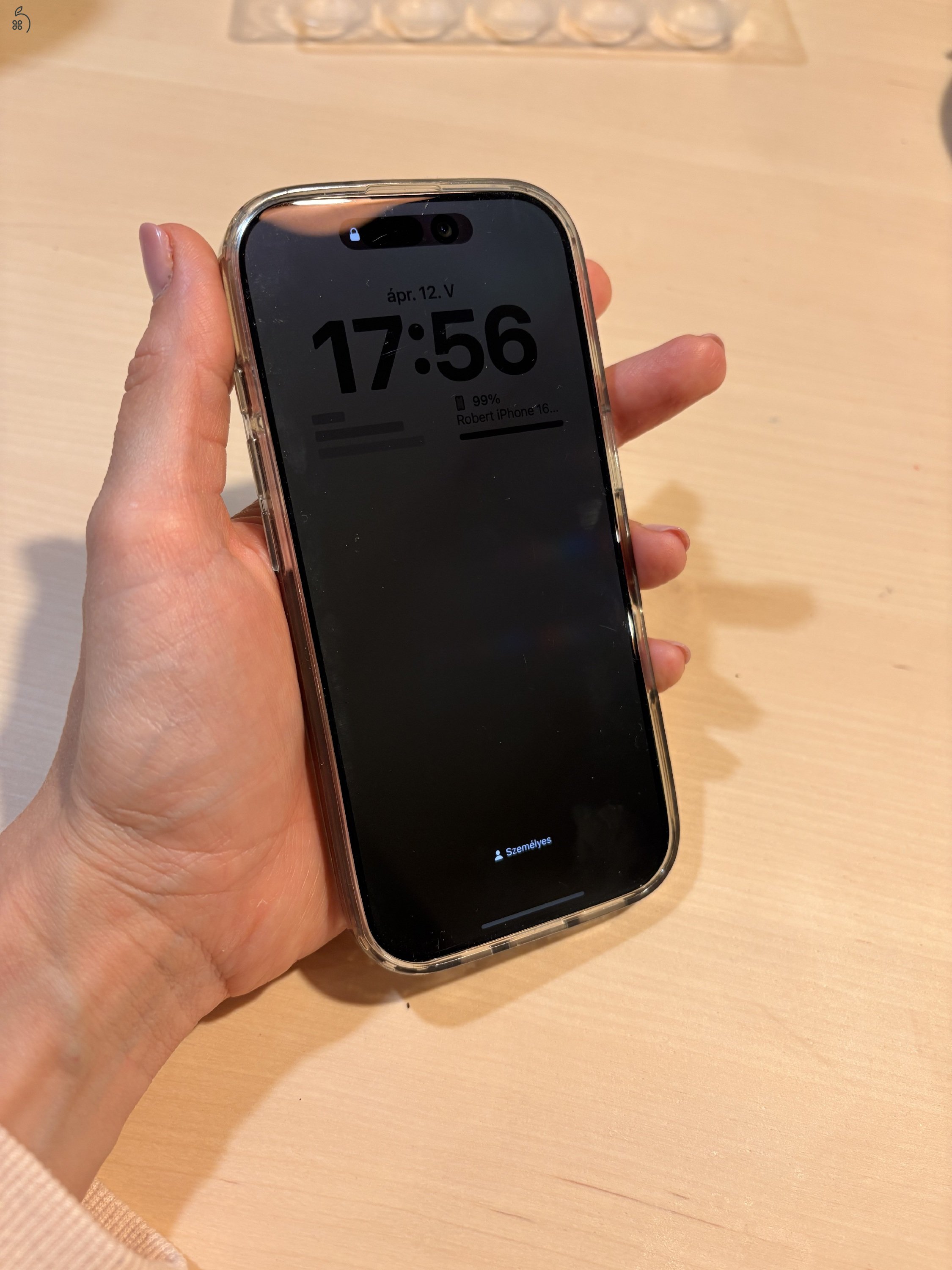 Iphone 16 pro homokszínu 1TB