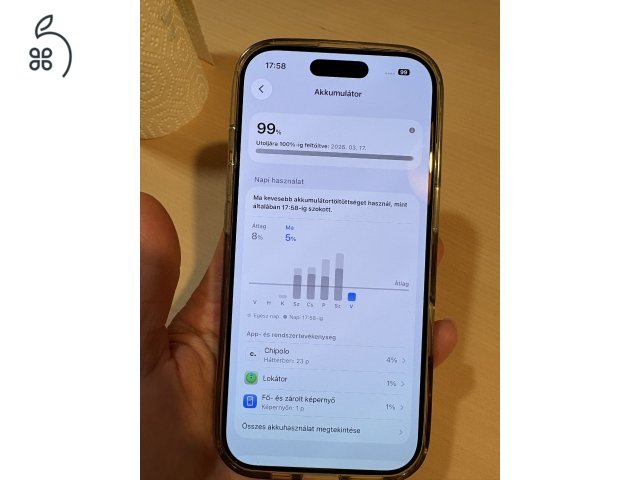 Iphone 16 pro homokszínu 1TB