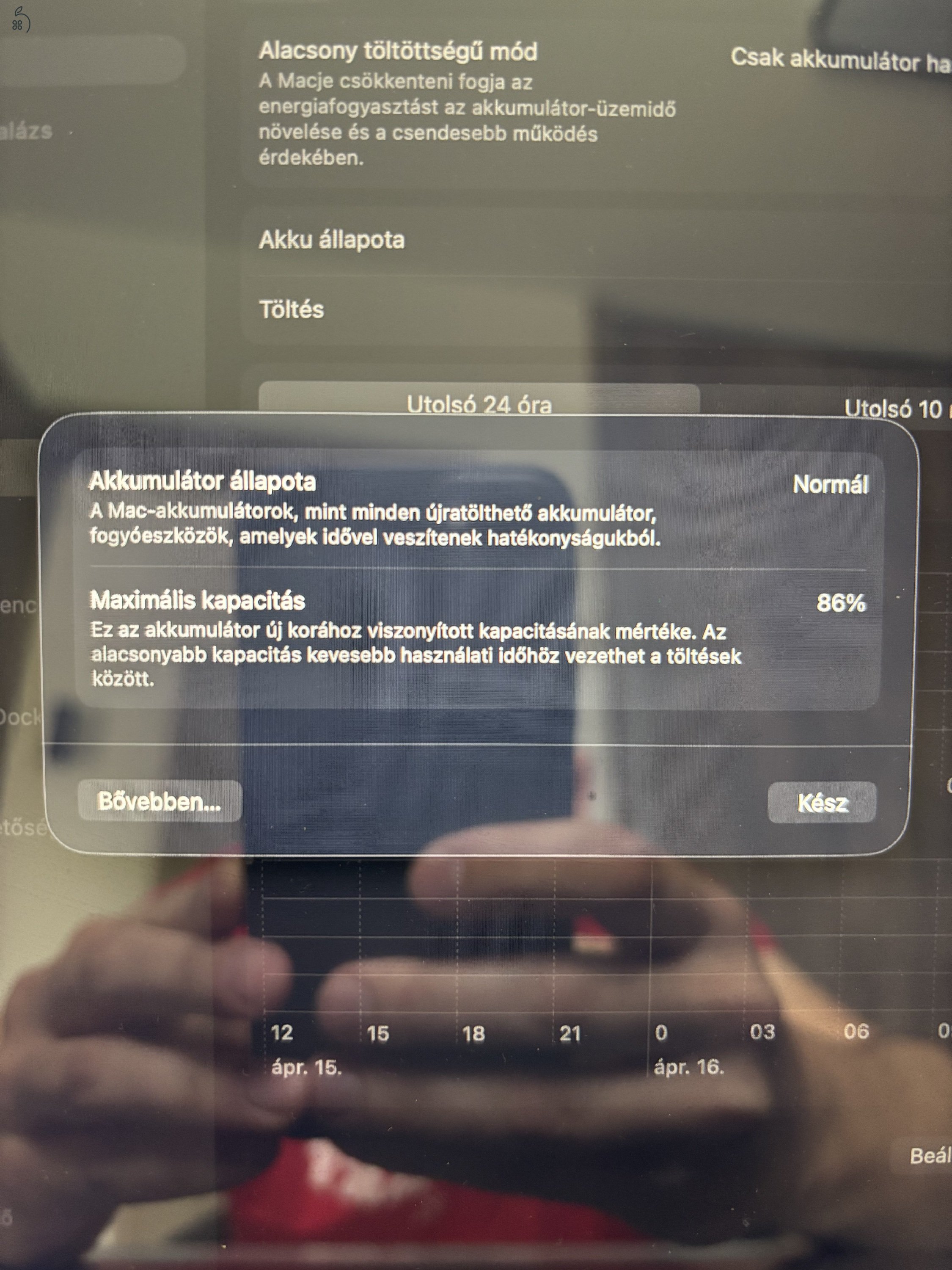 Apple MacBook Pro (13 hüvelykes, M1, 2020)