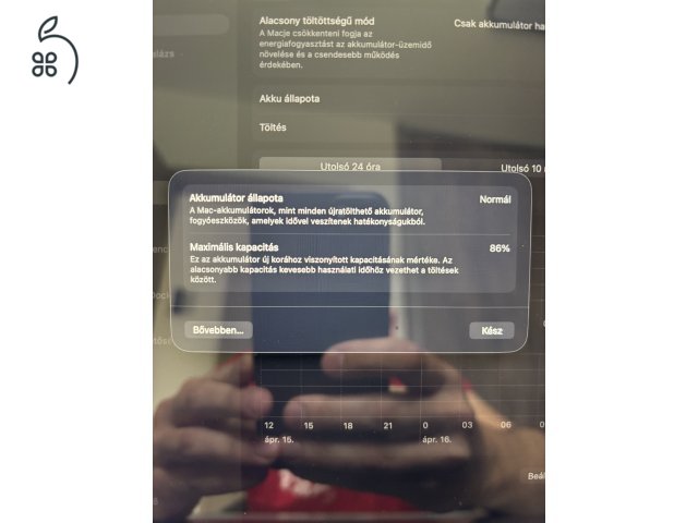 Apple MacBook Pro (13 hüvelykes, M1, 2020)