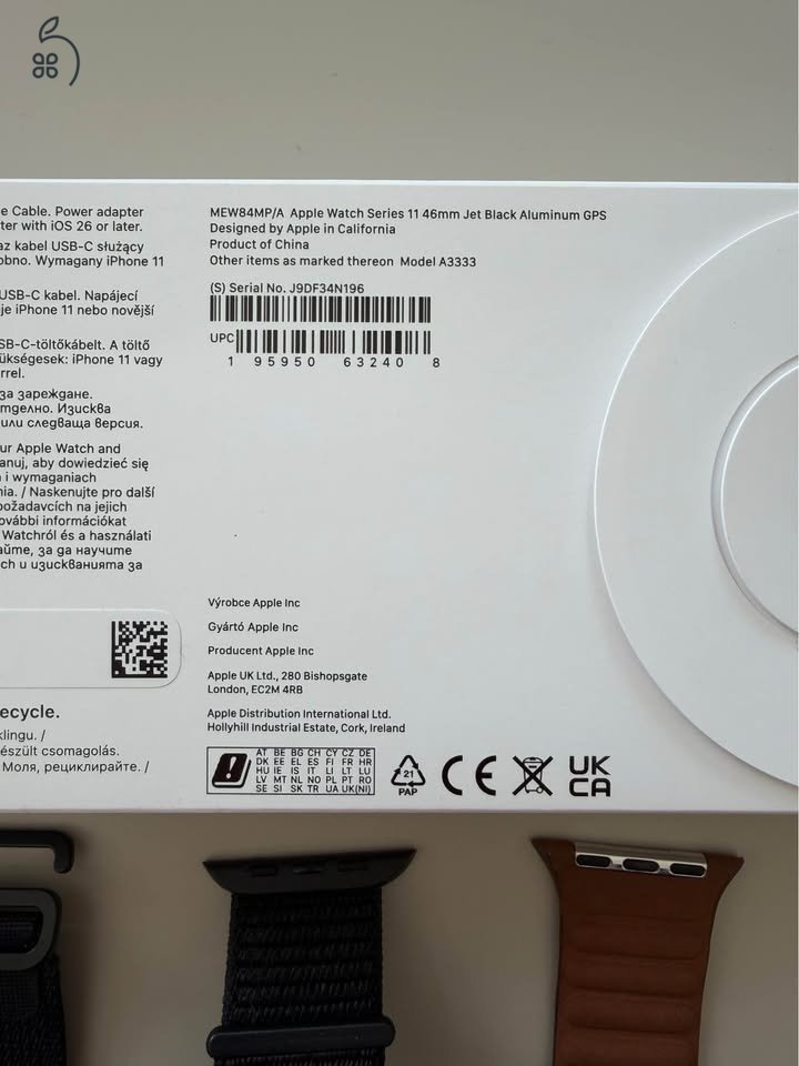 Apple Watch 11 46mm ÚJ!! GPS