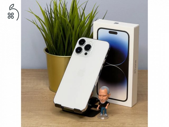 MacSzerez.com - iPhone 14 Pro / 128GB / Ezüst szín / Gyári új akkumulátor! / Garancia!