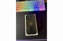 iPhone 12 64GB - Fekete - 100% Akkumulátor - Üvegfólia + Tok