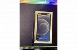 iPhone 12 64GB - Fekete - 100% Akkumulátor - Üvegfólia + Tok