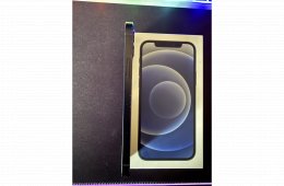 iPhone 12 64GB - Fekete - 100% Akkumulátor - Üvegfólia + Tok