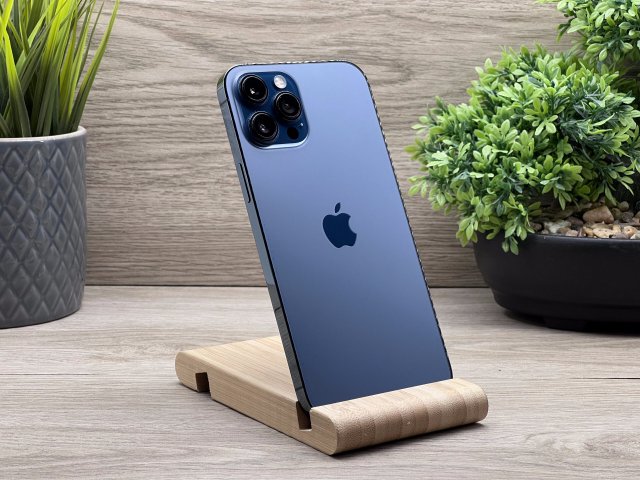 iPhone 12 Pro Max Pacific Blue 256GB 2 ÉV Garanciával 100%