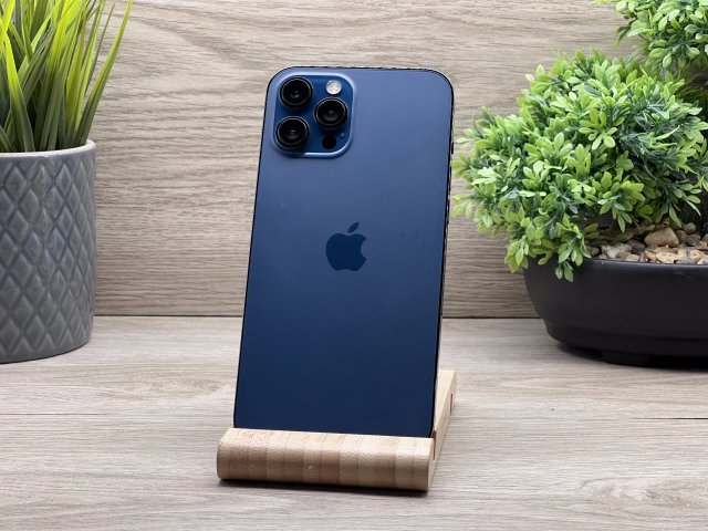 iPhone 12 Pro Max Pacific Blue 256GB 2 ÉV Garanciával 100%