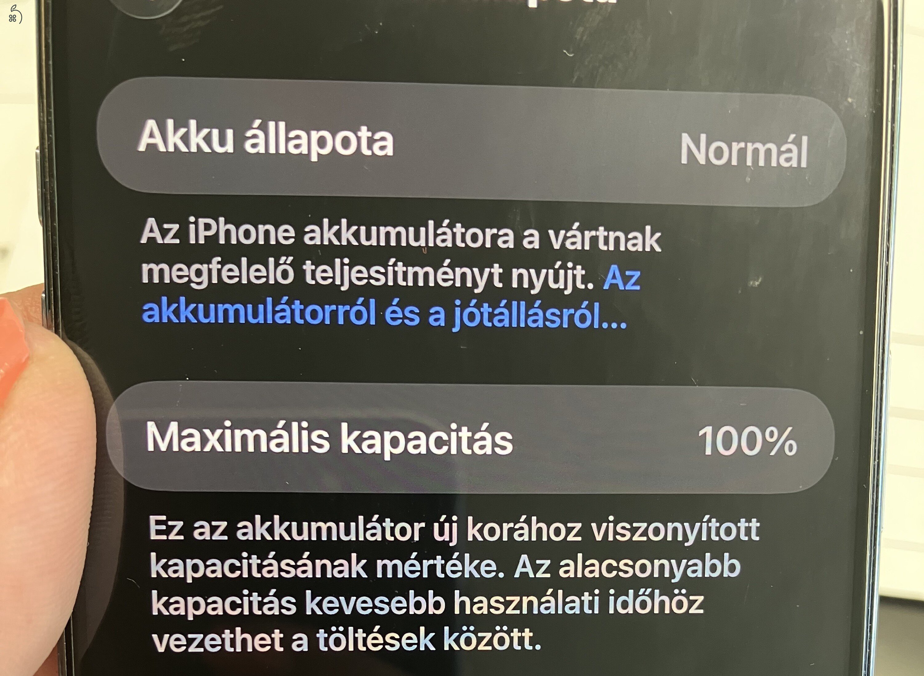 Eladó Iphone Air 256 GB fehér