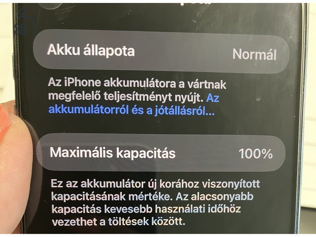 Eladó Iphone Air 256 GB fehér