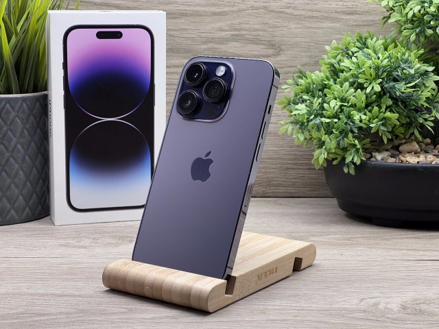 iPhone 14 Pro Deep Purple 128GB 2 ÉV Garanciával 100%