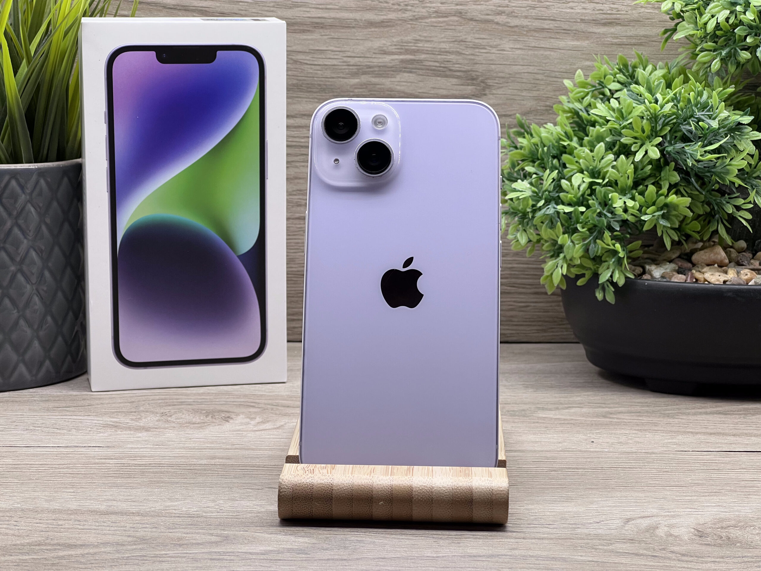 Hibátlan iPhone 14 Purple 128GB 2 ÉV Garanciával 100%