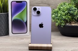 Hibátlan iPhone 14 Purple 128GB 2 ÉV Garanciával 100%