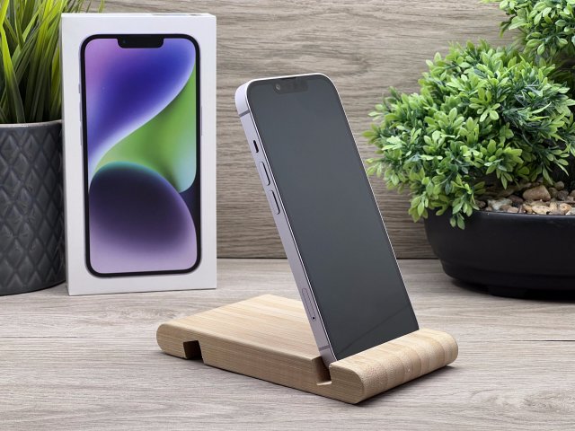 Hibátlan iPhone 14 Purple 128GB 2 ÉV Garanciával 100%