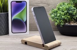 Hibátlan iPhone 14 Purple 128GB 2 ÉV Garanciával 100%