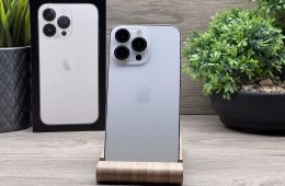 Hibátlan iPhone 13 Pro Silver 128GB 2 ÉV Garanciával 100%