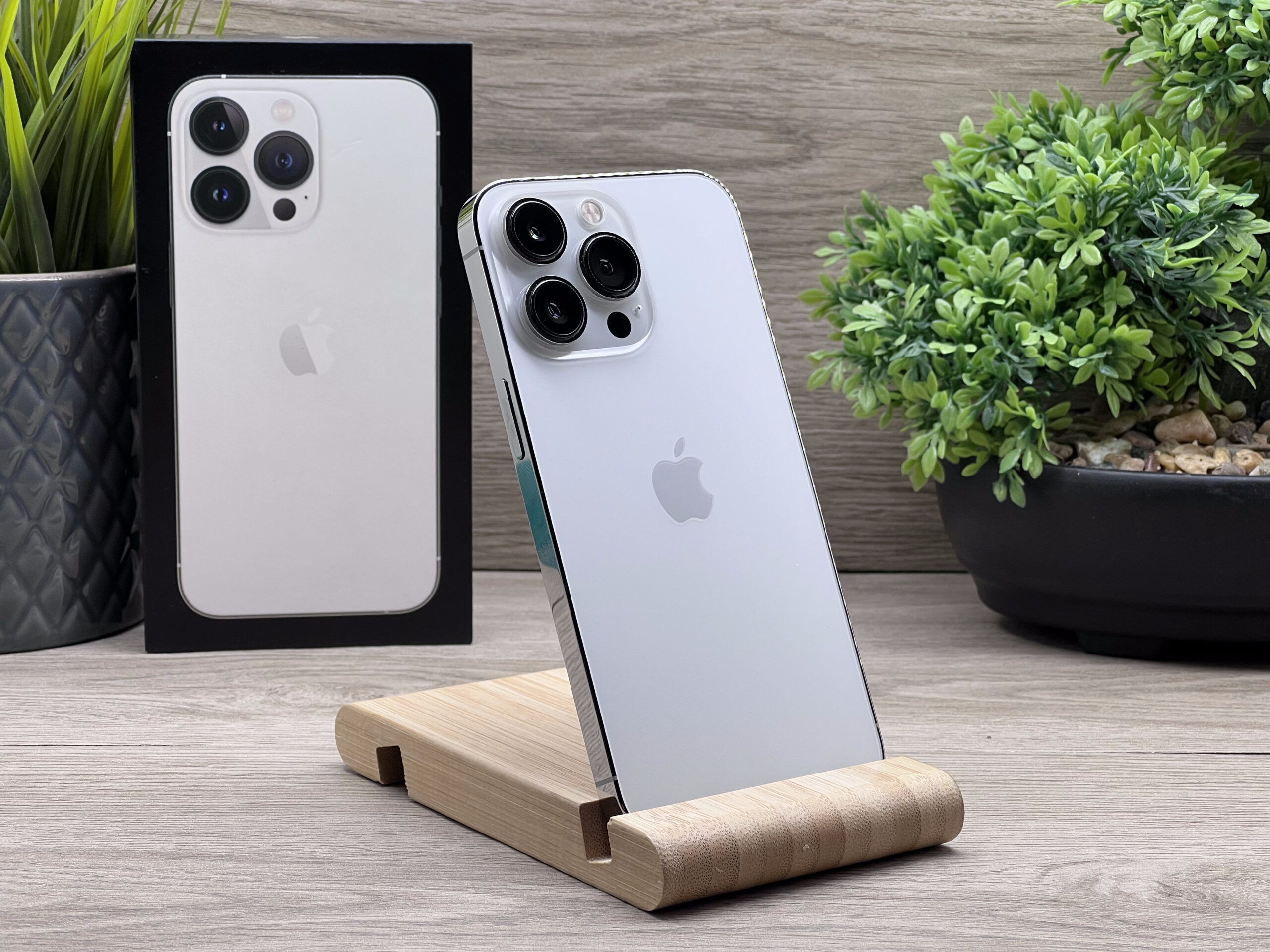 Hibátlan iPhone 13 Pro Silver 128GB 2 ÉV Garanciával 100%