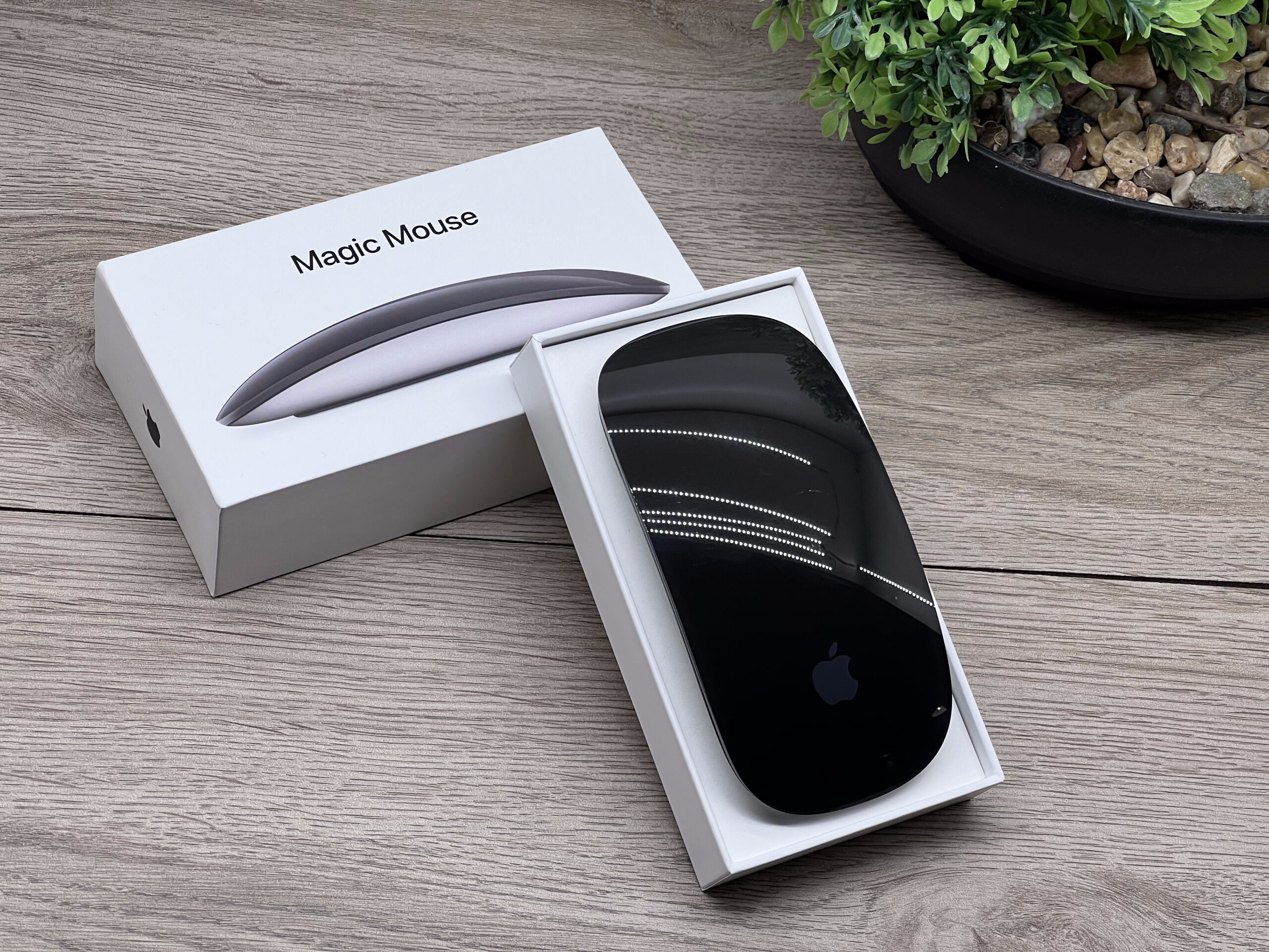 Hibátlan Apple Black Magic Mouse Fél Év Garanciával