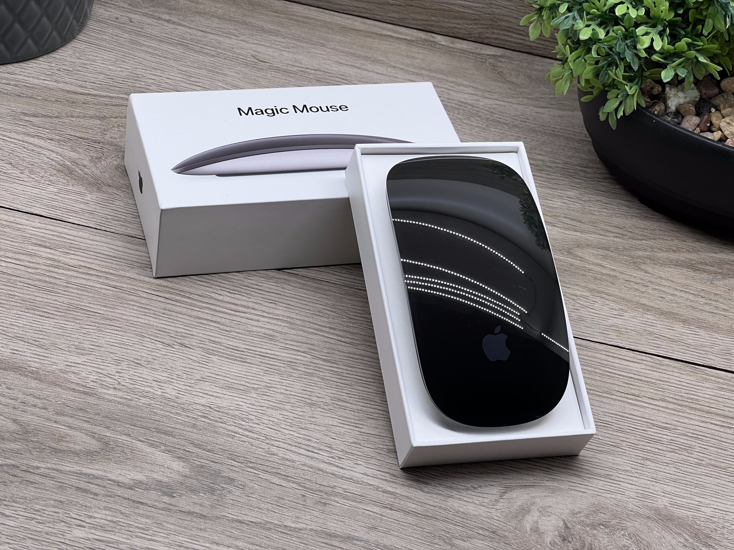 Hibátlan Apple Black Magic Mouse Fél Év Garanciával