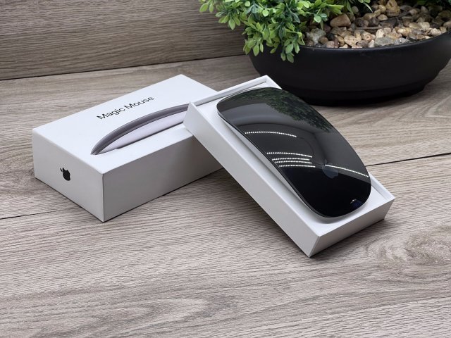 Hibátlan Apple Black Magic Mouse Fél Év Garanciával