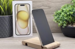 iPhone 15 Yellow 128GB 2 ÉV Garanciával