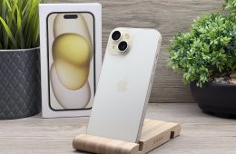 iPhone 15 Yellow 128GB 2 ÉV Garanciával