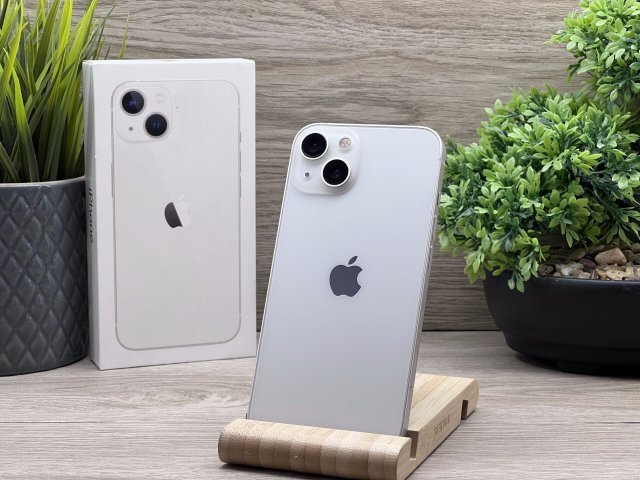 Hibátlan iPhone 13 Starlight 256GB 2 ÉV Garanciával 90%