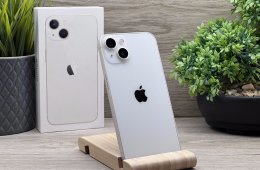 Hibátlan iPhone 13 Starlight 256GB 2 ÉV Garanciával 90%