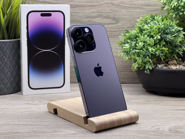 iPhone 14 Pro Deep Purple 256GB 2 ÉV Garanciával 100%