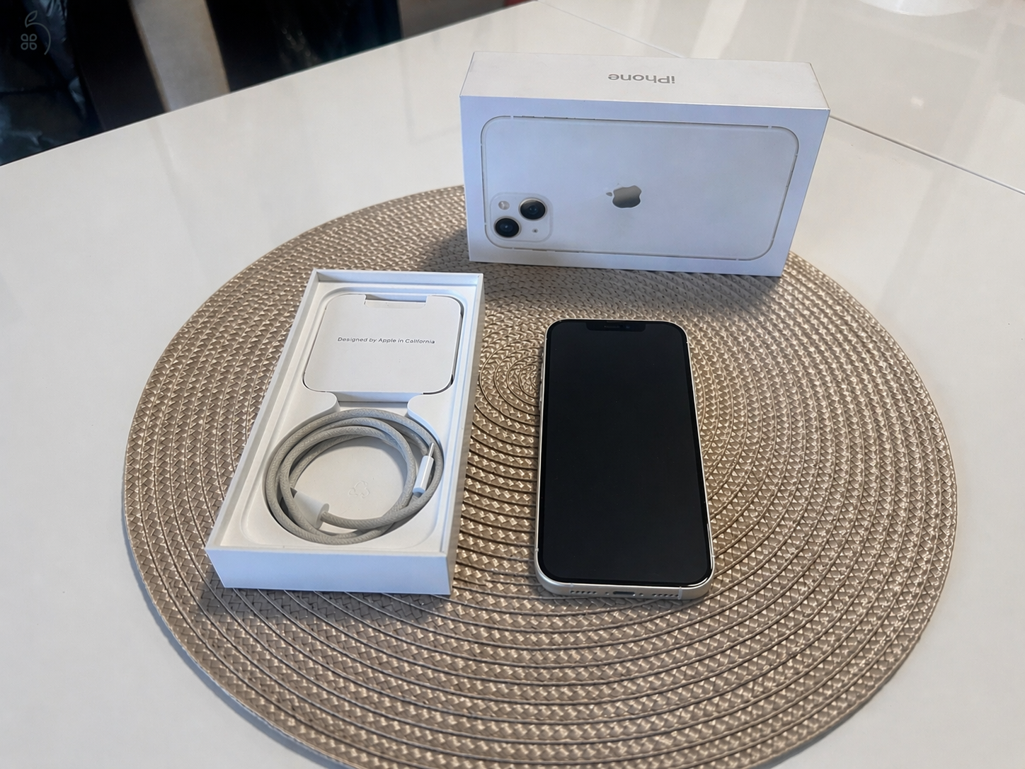 Apple iPhone 13 mini 128Gb csillagfény Független Új Akku!