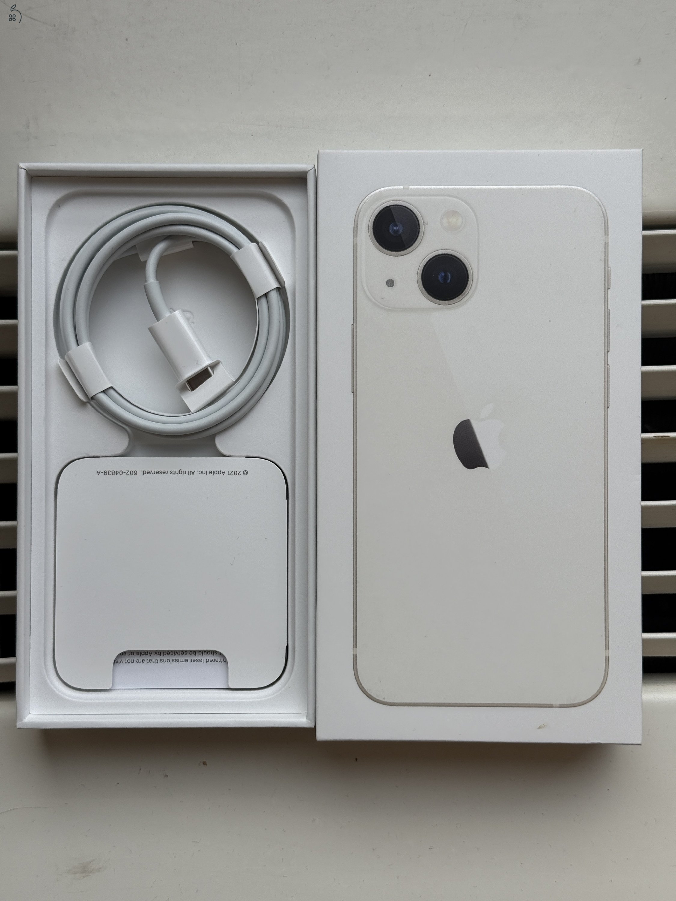 iPhone13 mini 256Gb fehér