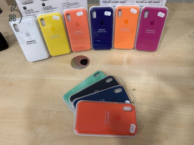 Apple Gyári vegyes Bőr és Szilikon tokok