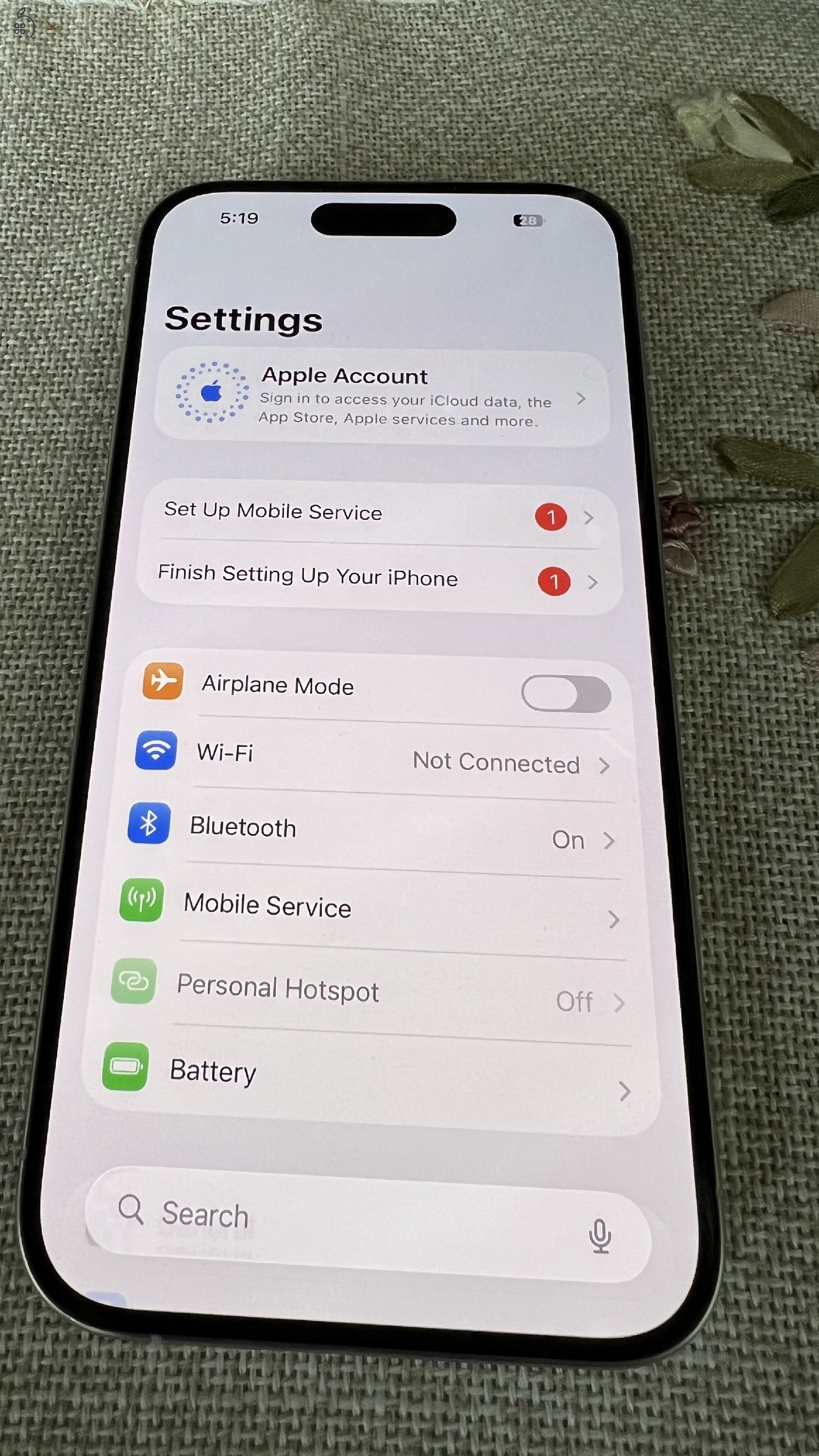 Iphone 15 Pro 256GB tökéletes állapot