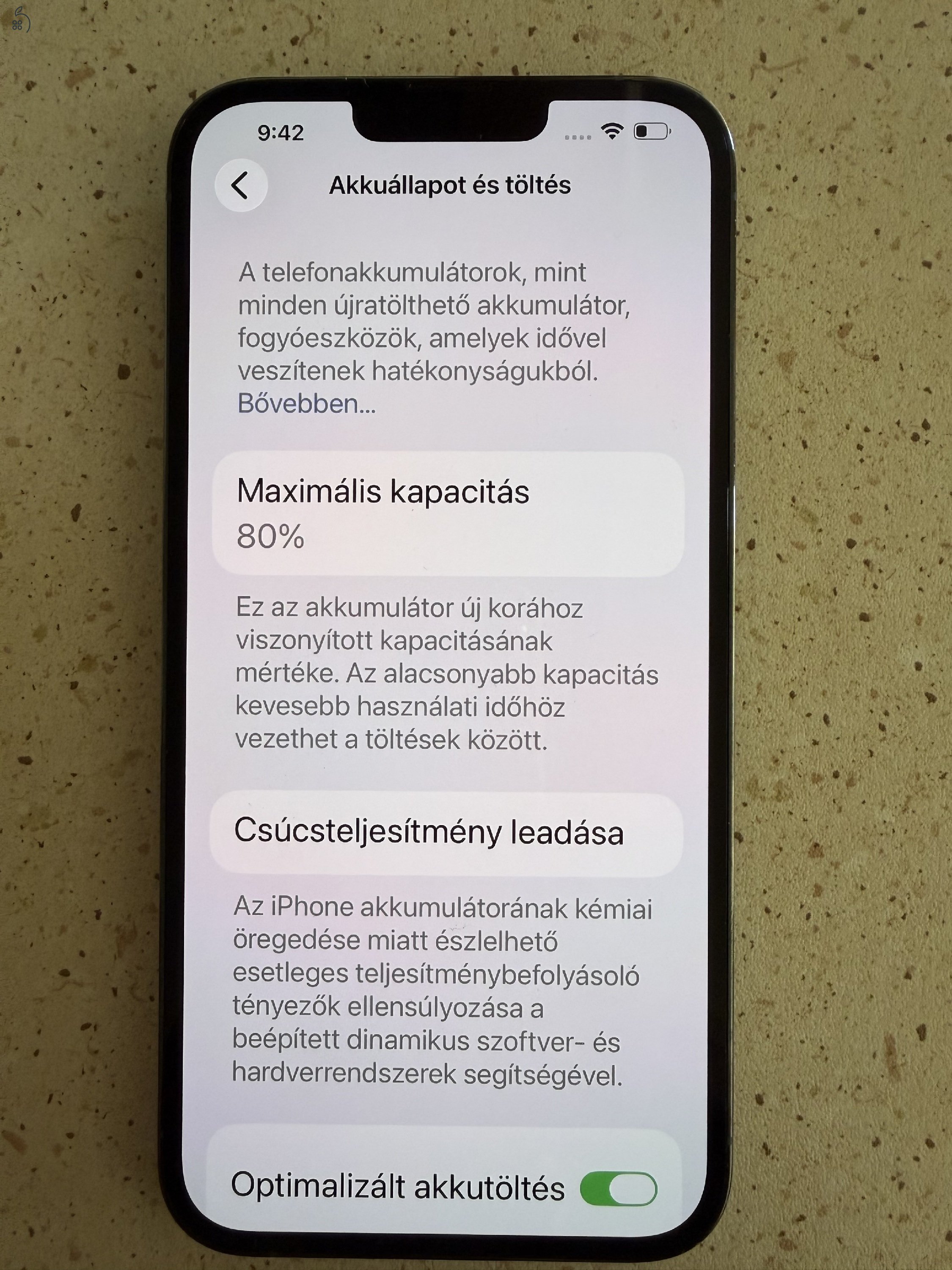 Iphone 13 Pro Max 128 gb eladó