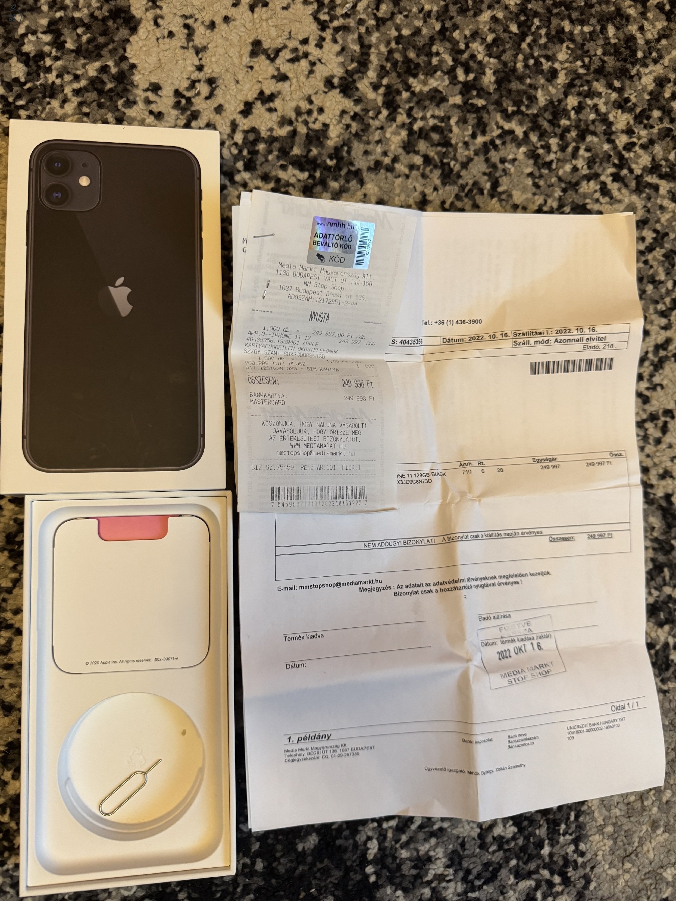 Iphone 11 black 128 GB akku 100%