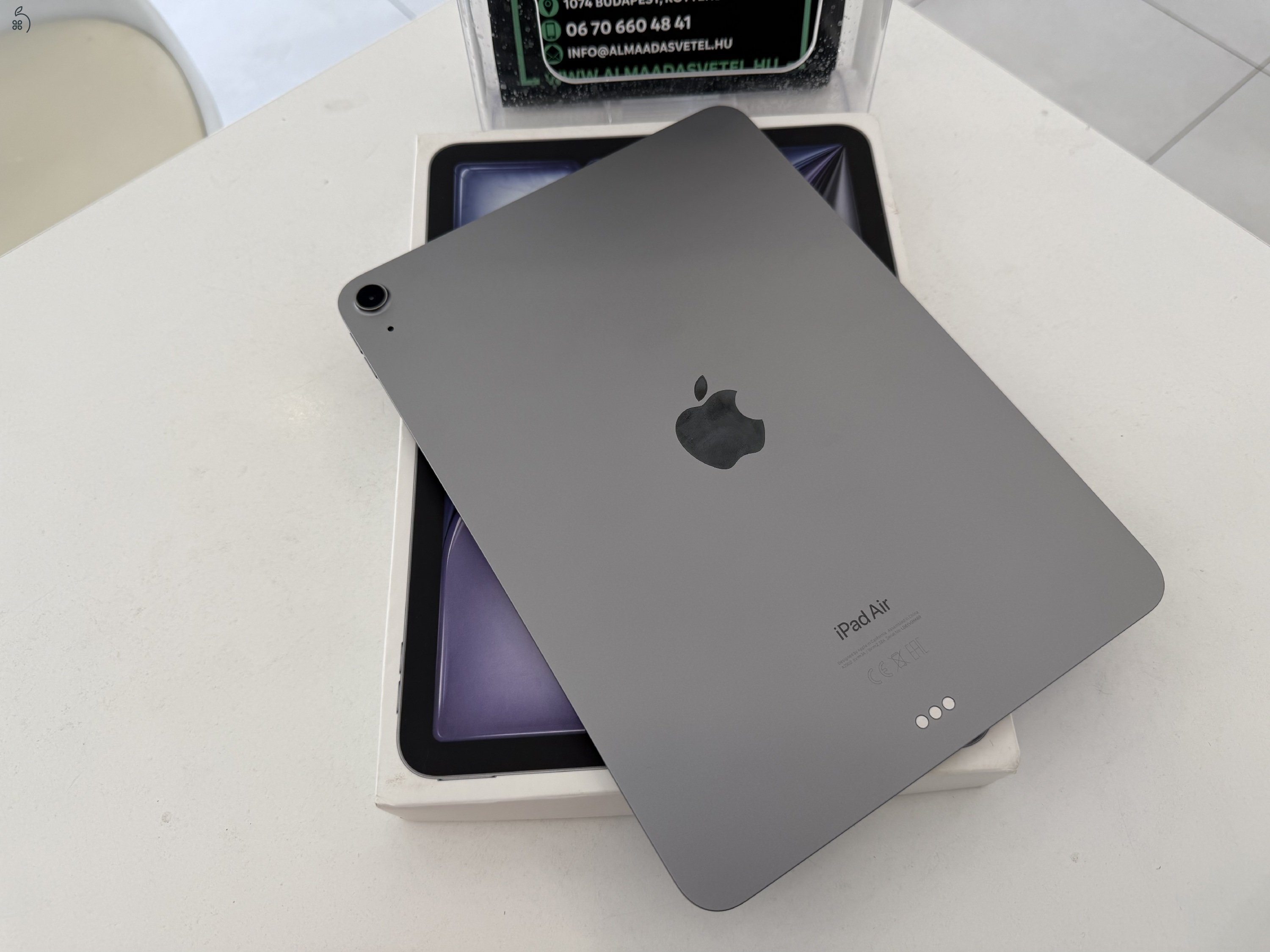 iPad Air 6 M2 128GB Wifi Hibátlan/2028.02.19.Gar./Akku 100%/p4854