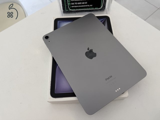 iPad Air 6 M2 128GB Wifi Hibátlan/2028.02.19.Gar./Akku 100%/p4854