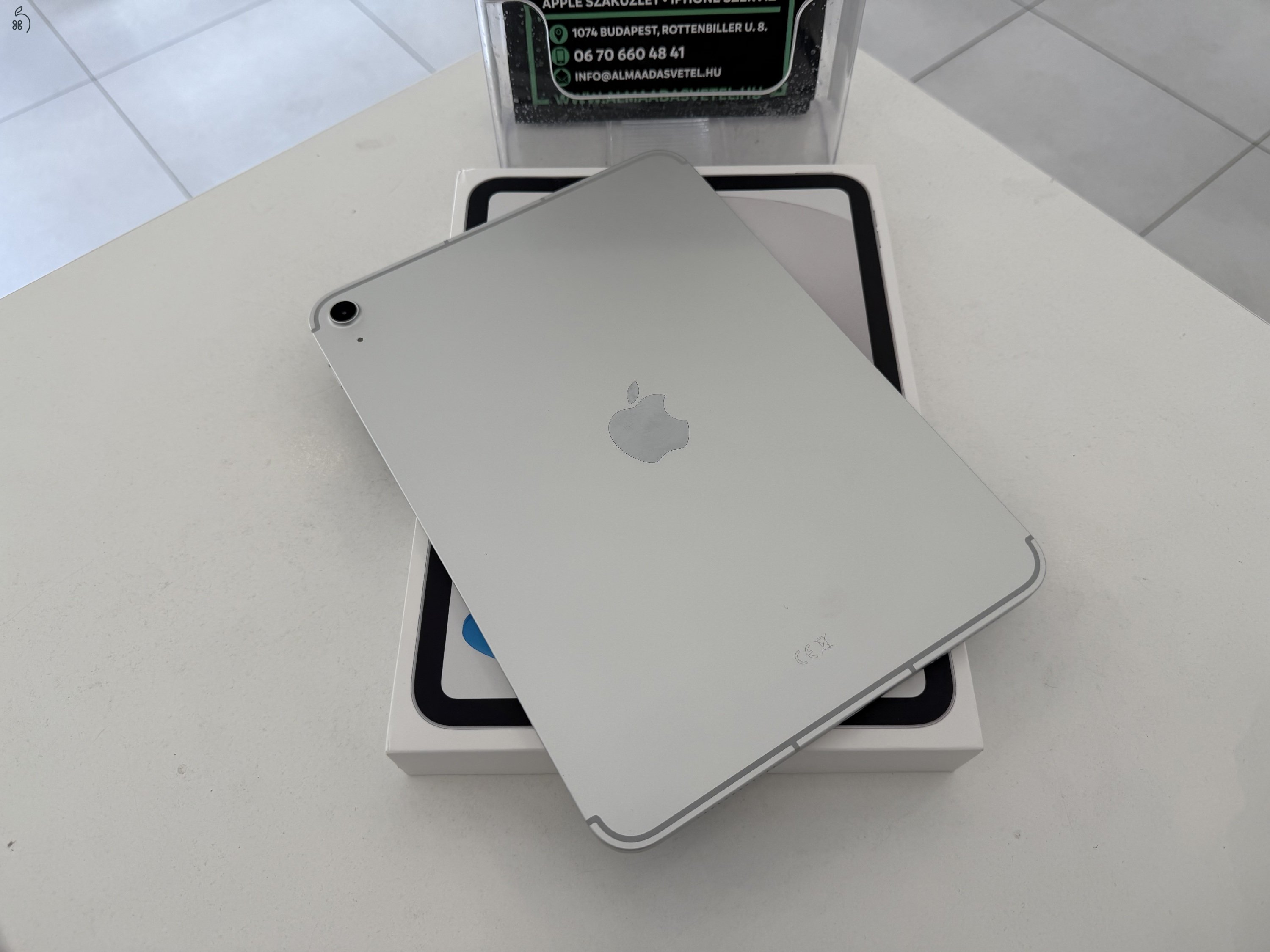 iPad 11 (A16) 128GB Cellular Újszerű/2026.11.13.Apple Gar./Akku 100%/p4855