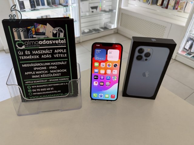 iPhone 13 Pro Max 256GB Független/Újszerű/Face Id Nem/Akku 100%/p4856