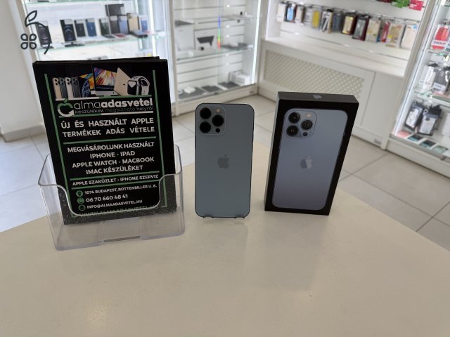 iPhone 13 Pro Max 256GB Független/Újszerű/Face Id Nem/Akku 100%/p4856
