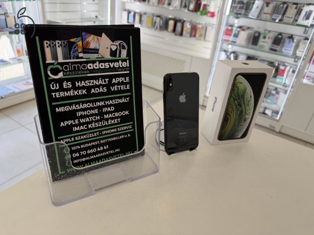 iPhone XS 256GB Független Újszerű/1 hónap gar./Akku 90%/p4857